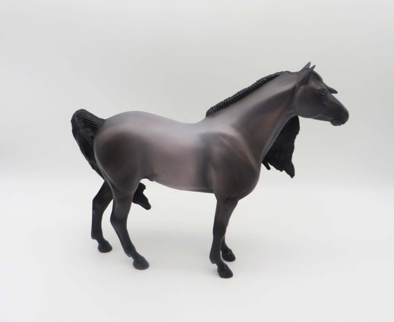 Sins of the Father - OOAK - Custom Bay Roan Spanish Mustang By Ellen Robbins - SHCF23