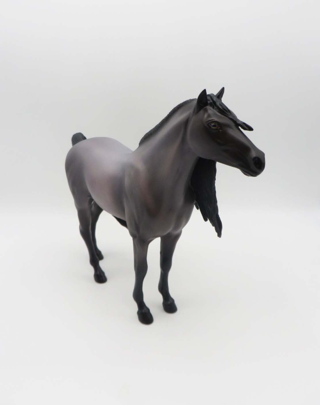 Sins of the Father - OOAK - Custom Bay Roan Spanish Mustang By Ellen Robbins - SHCF23