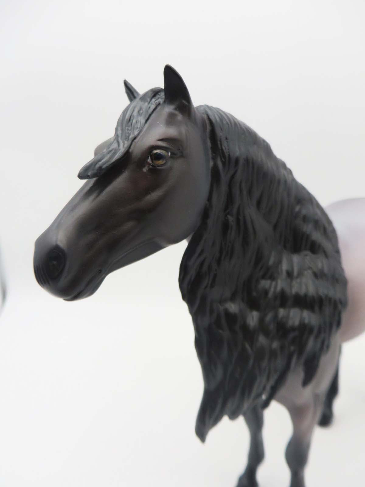 Sins of the Father - OOAK - Custom Bay Roan Spanish Mustang By Ellen Robbins - SHCF23