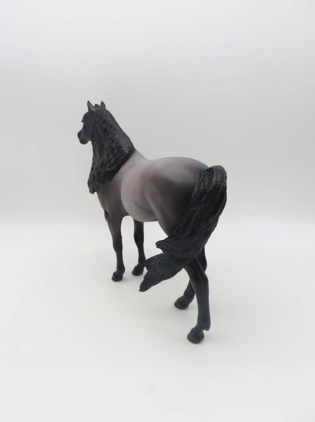 Sins of the Father - OOAK - Custom Bay Roan Spanish Mustang By Ellen Robbins - SHCF23
