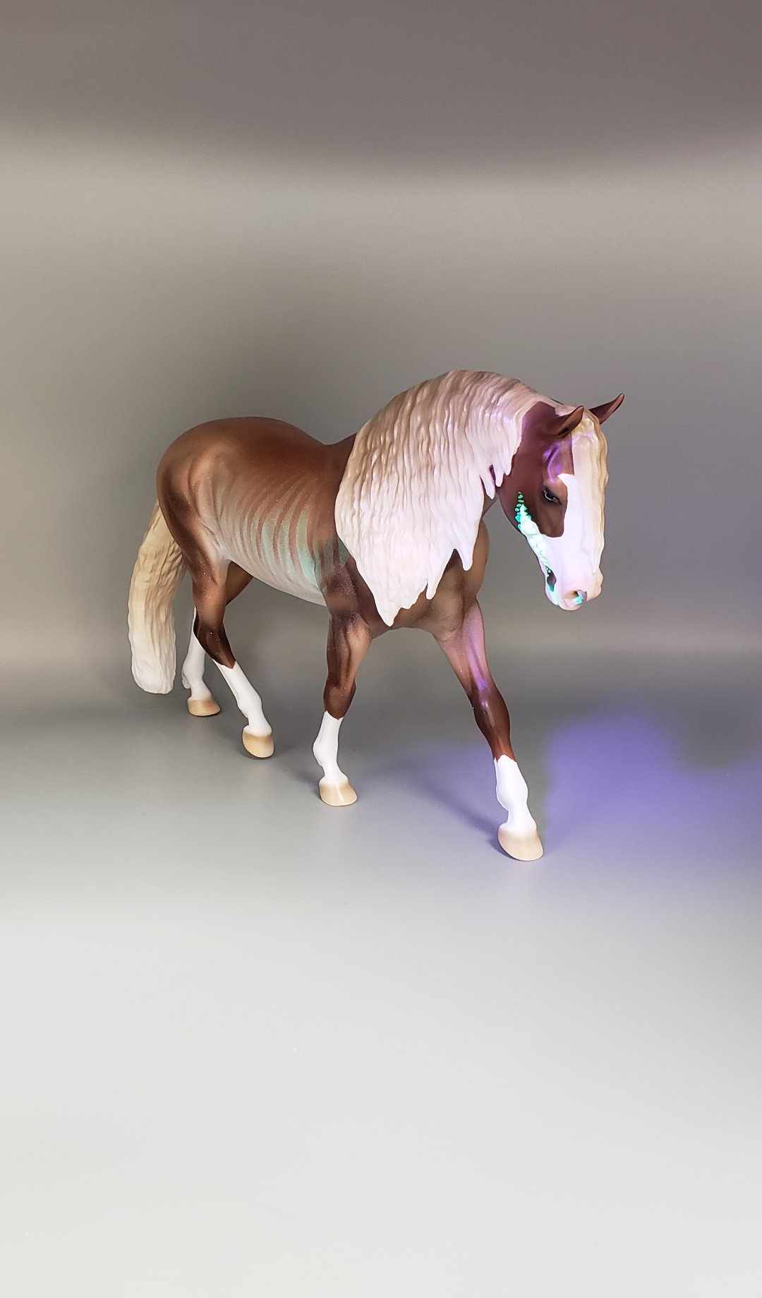 Skulli Landier LE20 Strawberry Roan Rabicano &amp; Deco Irish Draft  Moonlight Madness 2023 MM23