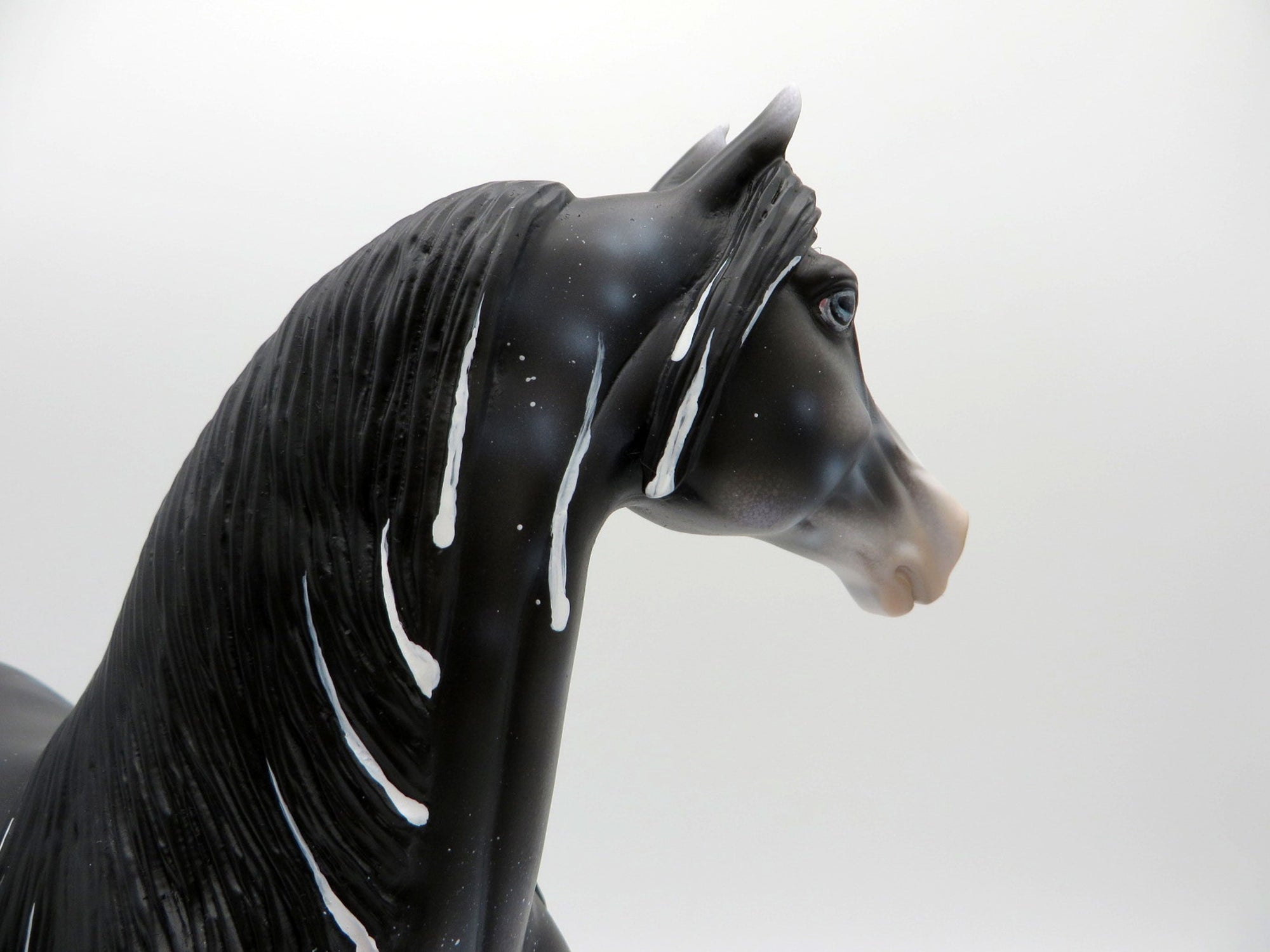 Sky Fall-OOAK Morgan Deco Painted  by Ellen Robbins EQ 21