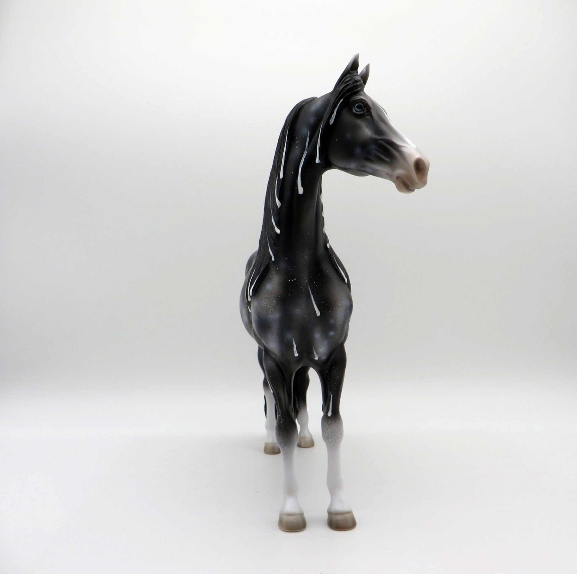 Sky Fall-OOAK Morgan Deco Painted  by Ellen Robbins EQ 21