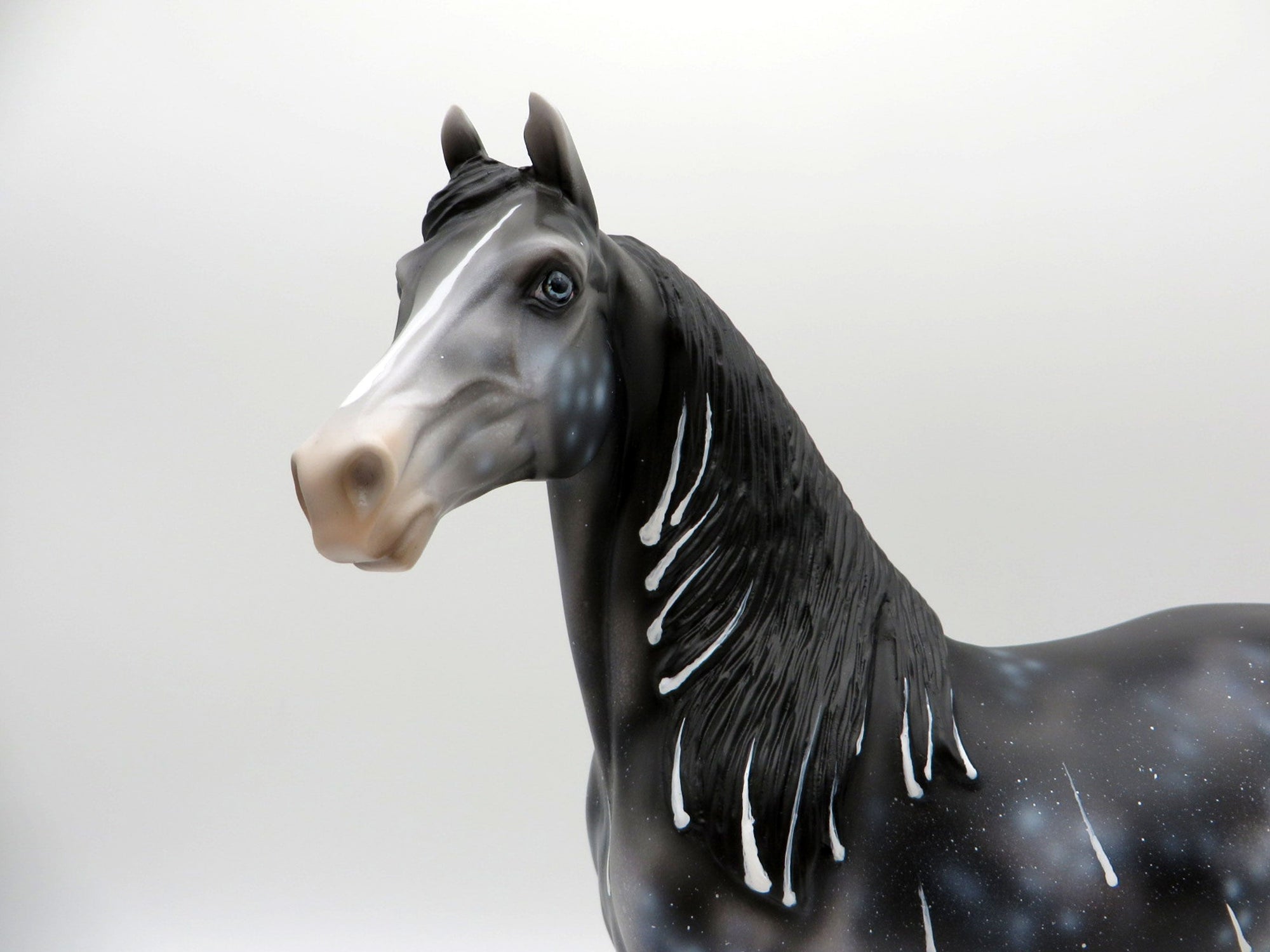Sky Fall-OOAK Morgan Deco Painted  by Ellen Robbins EQ 21