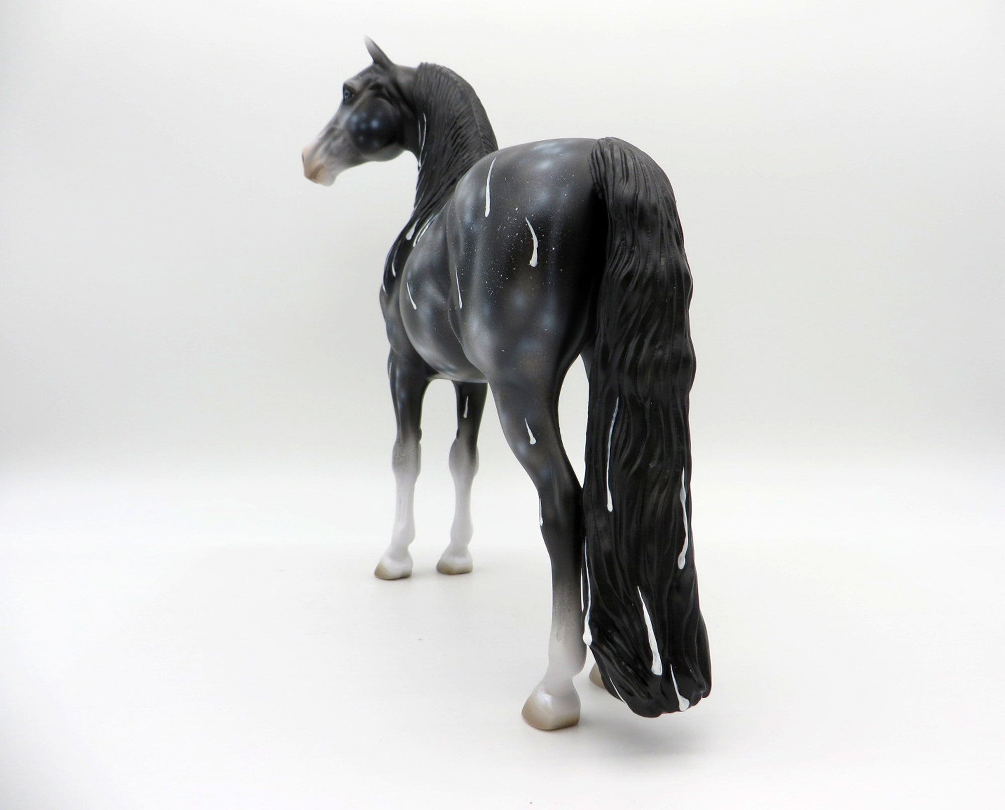 Sky Fall-OOAK Morgan Deco Painted  by Ellen Robbins EQ 21