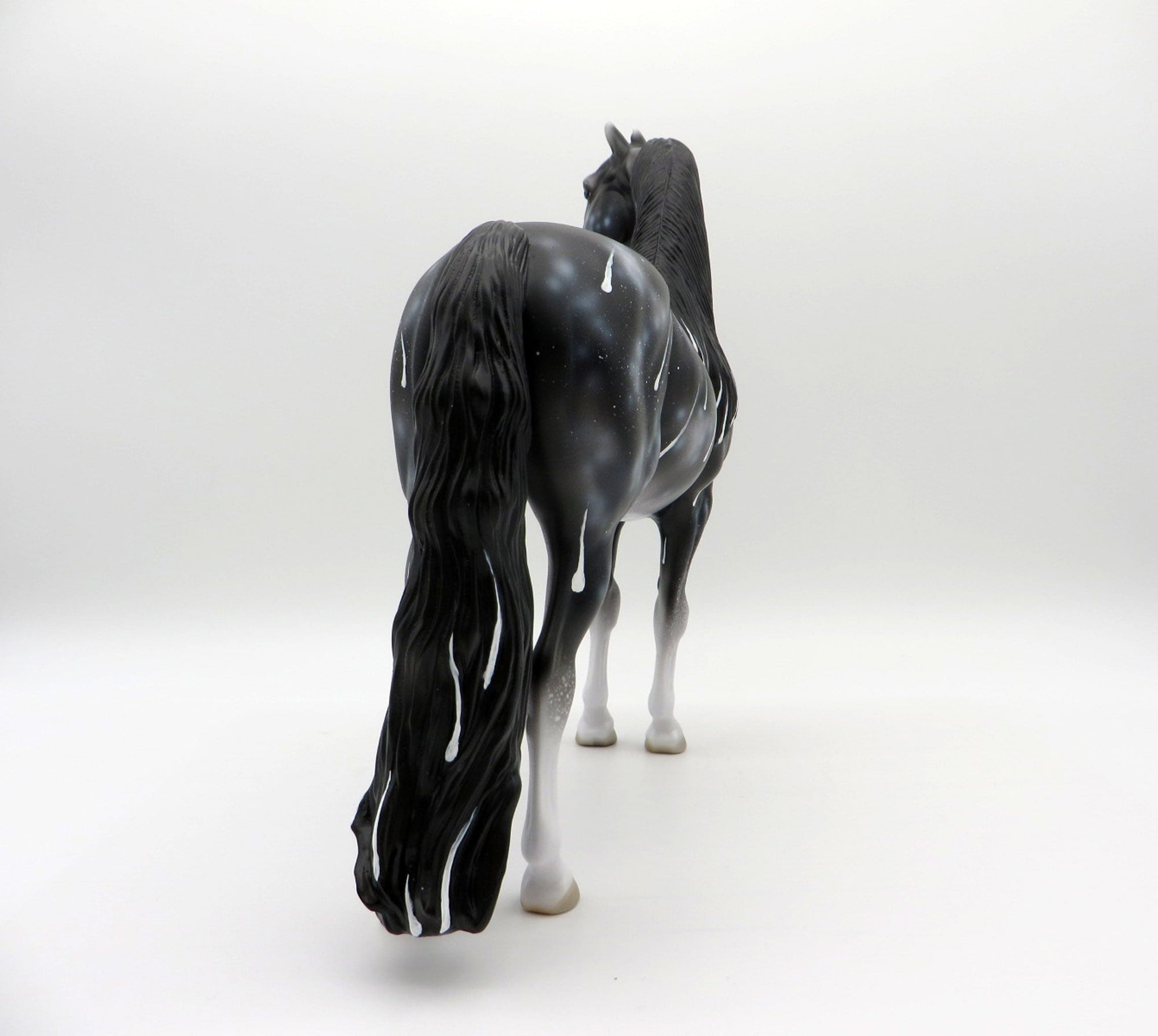 Sky Fall-OOAK Morgan Deco Painted  by Ellen Robbins EQ 21