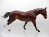 Slainte-OOAK Silver Bay Running Stock Horse By Audrey Dixon 3/22