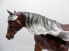 Slainte-OOAK Silver Bay Running Stock Horse By Audrey Dixon 3/22