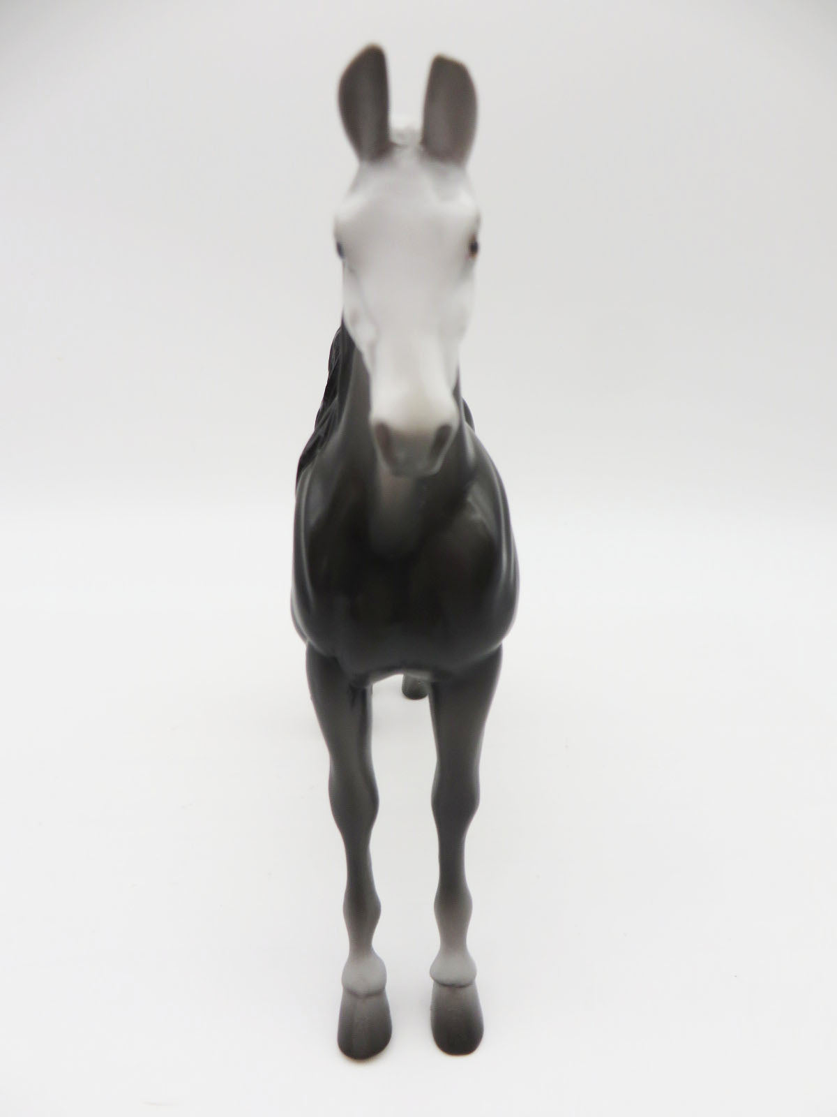 Slenderman - OOAK - Grey Pebbles Saddlebred - Painted by Jess Hamill - MM22