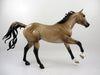 Slingshot-OOAK Dapple Buckskin Foundation Quarter Horse  Painted By Sheryl Leisure