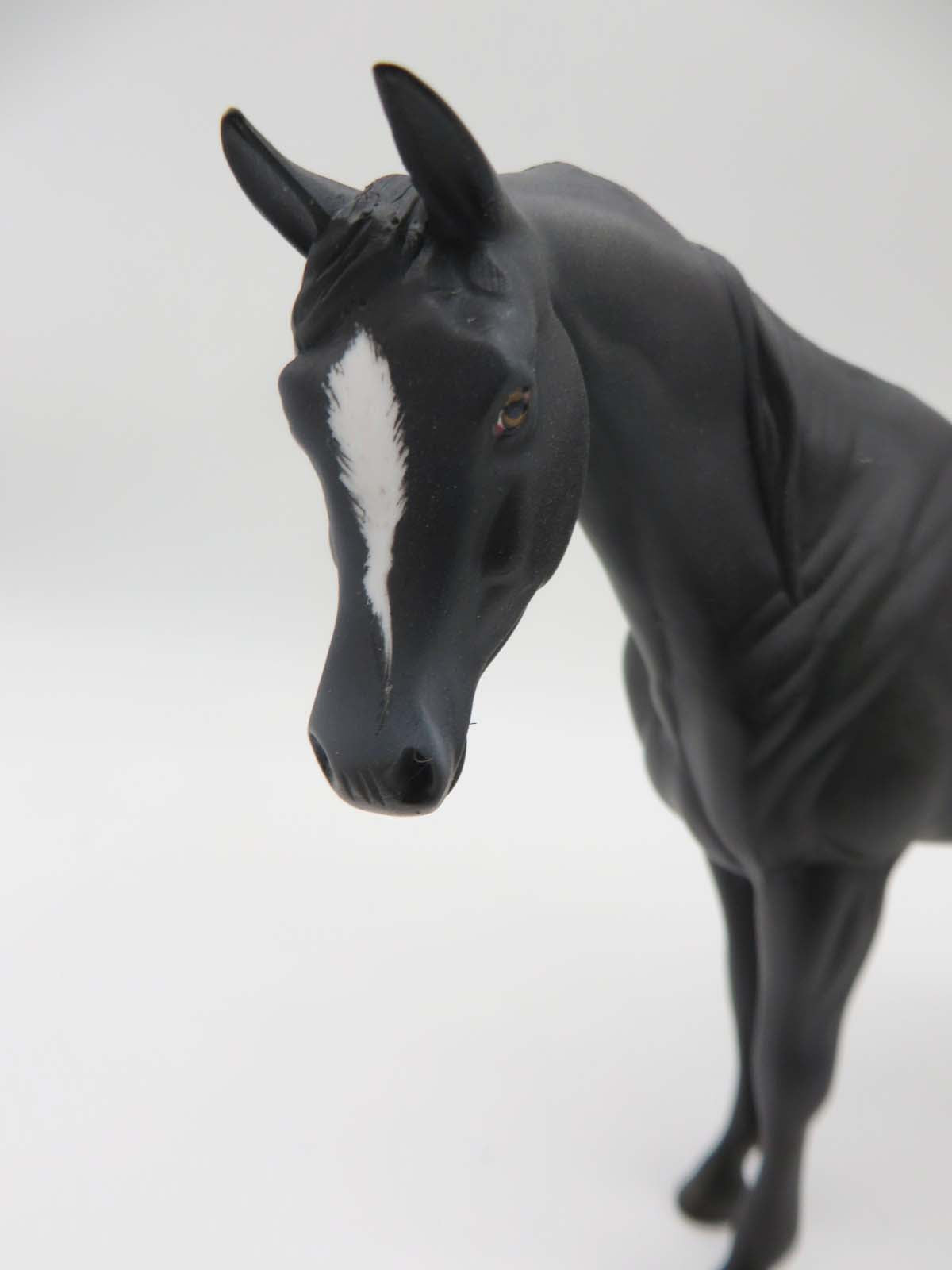 Smidge-OOAK Black Arabian Mare Pebbles By Ashley Palmer-P&amp;C 23