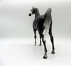Smoke-OOAK Dapple Grey Arabian Painted By Ellen Robbins 6/11/21