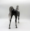 Smoke-OOAK Dapple Grey Arabian Painted By Ellen Robbins 6/11/21