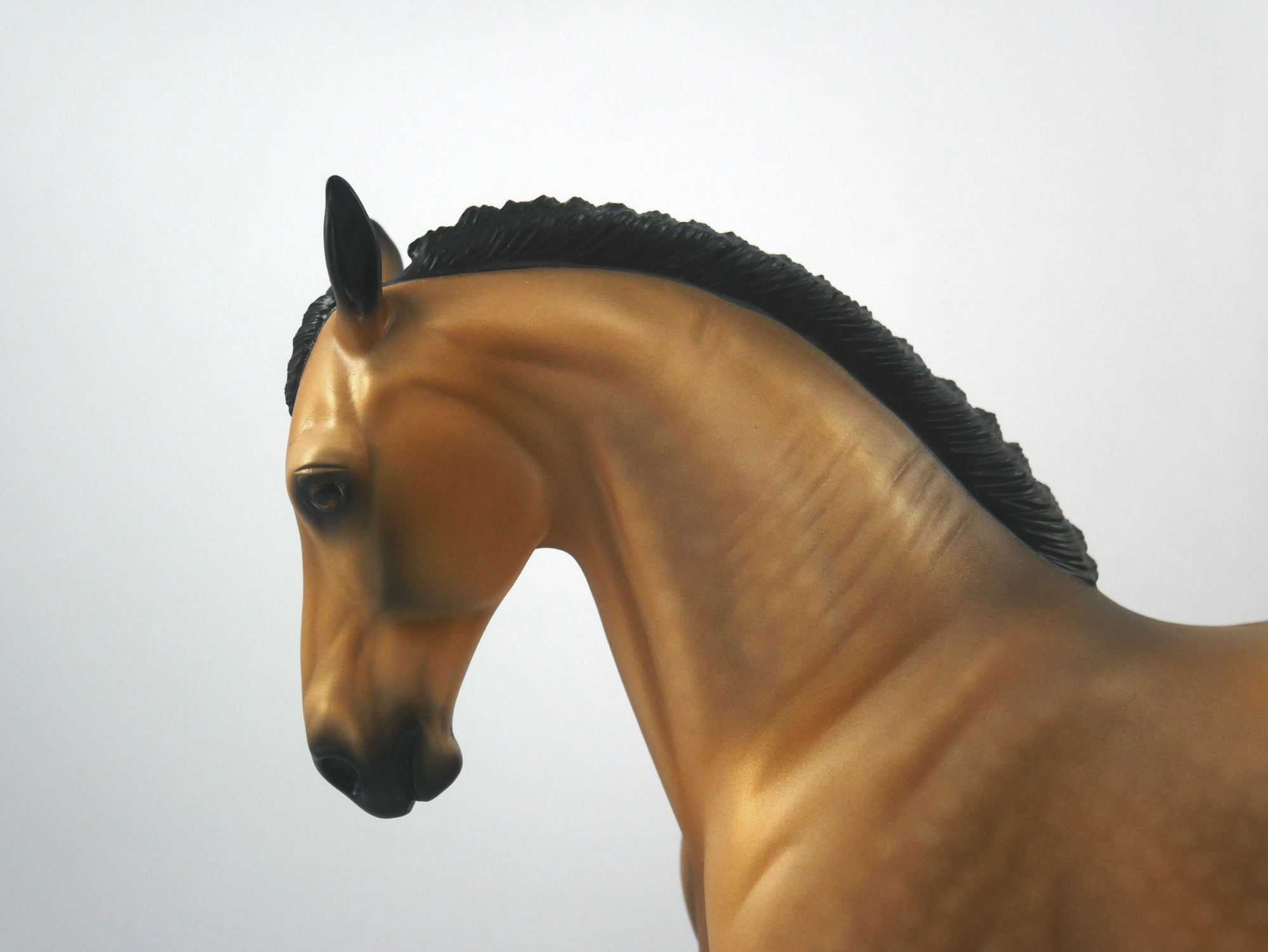 Snap Back-OOAK Dapple Buckskin Andalusian Painted by Audrey Dixon SB21