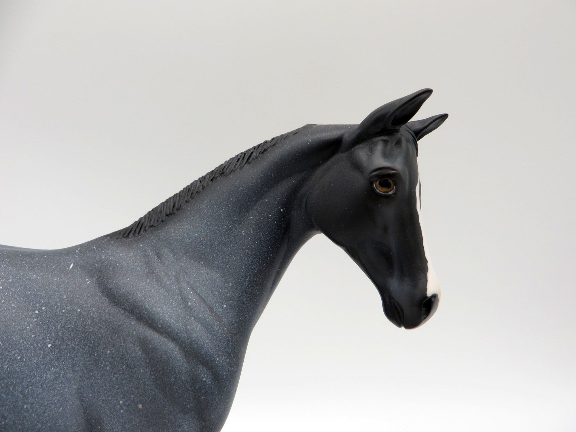 Snorlax-OOAK Blue Roan Weanling Painted By Ellen Robbins 5/14/21