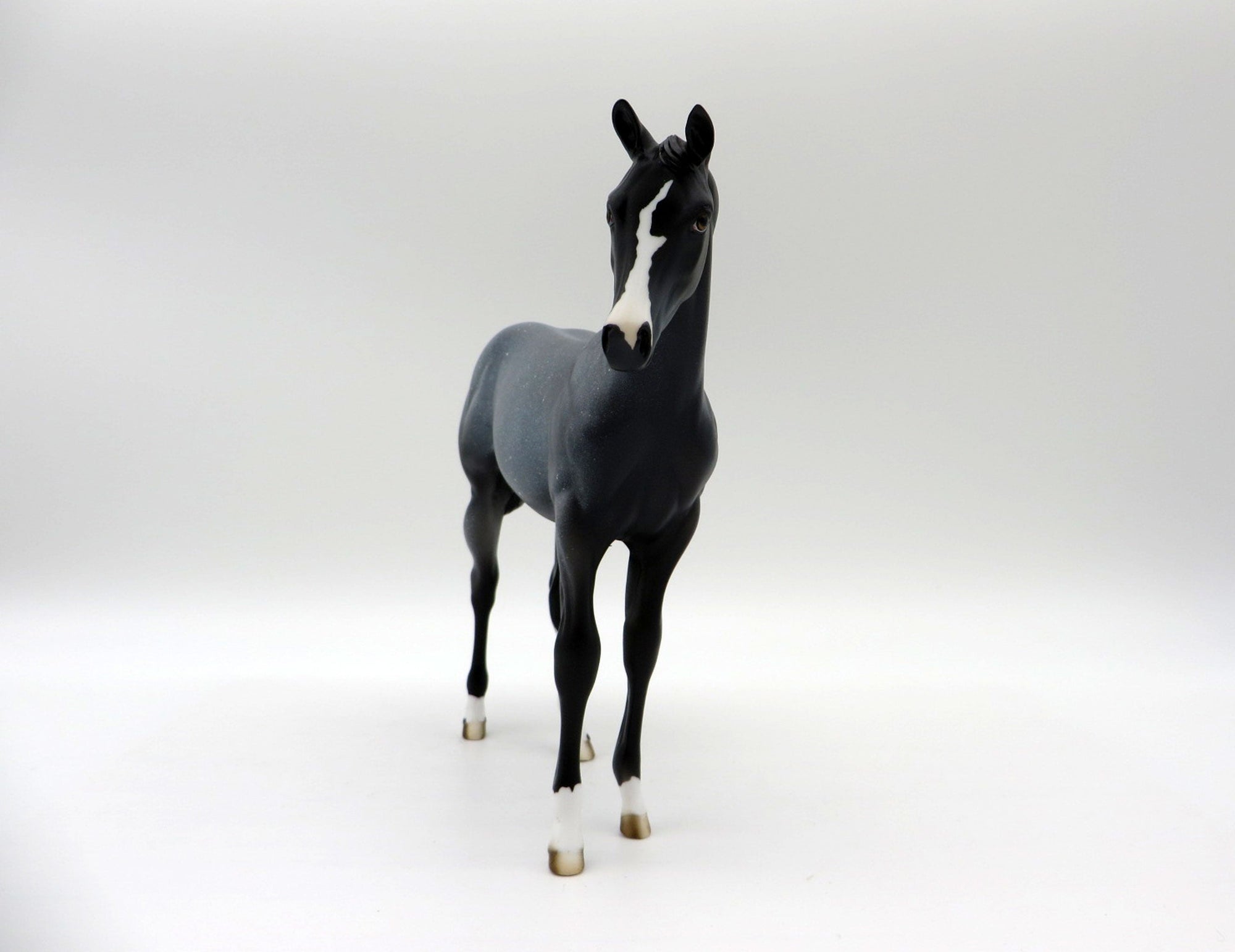 Snorlax-OOAK Blue Roan Weanling Painted By Ellen Robbins 5/14/21