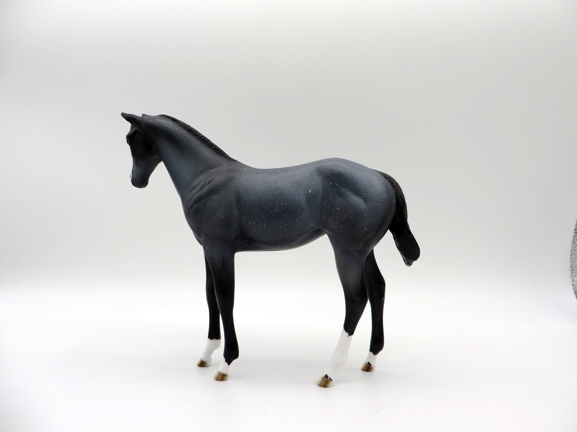 Snorlax-OOAK Blue Roan Weanling Painted By Ellen Robbins 5/14/21