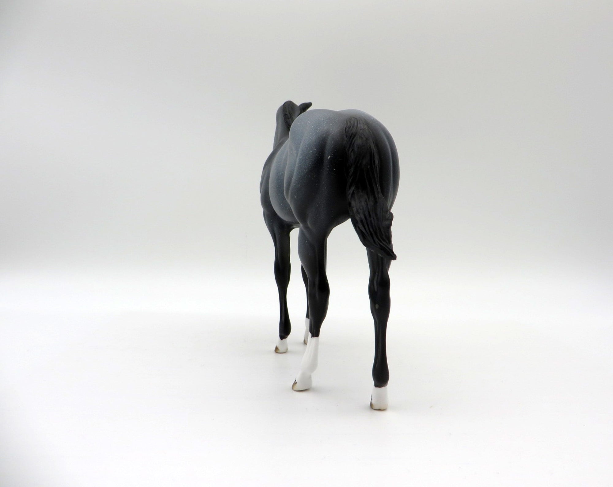 Snorlax-OOAK Blue Roan Weanling Painted By Ellen Robbins 5/14/21