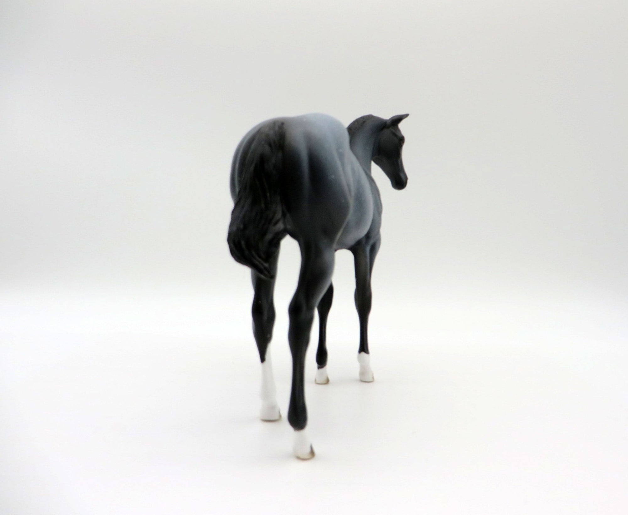 Snorlax-OOAK Blue Roan Weanling Painted By Ellen Robbins 5/14/21