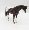 Snow Baby - OOAK Christmas Decorator Pebble Arabian By Ashley Palmer - Christmas Tails 2022 - CT22