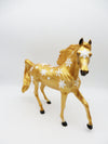 Snow Globe- OOAK - Decorator Arabian Mare By Dawn Quick- Christmas Tails 2022 - CT22