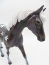 Snowie - OOAK - Decorator Pony - by Ashley Palmer - CT22