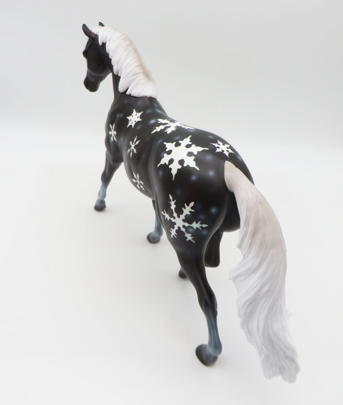 Snowie - OOAK - Decorator Pony - by Ashley Palmer - CT22