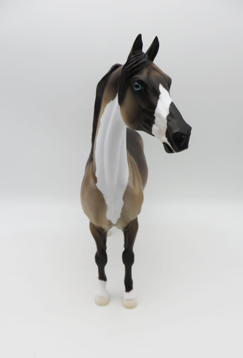 Oscar-LE-15  Snowshoe Morgan  Painted by Angela Marleau  P&amp;C 23