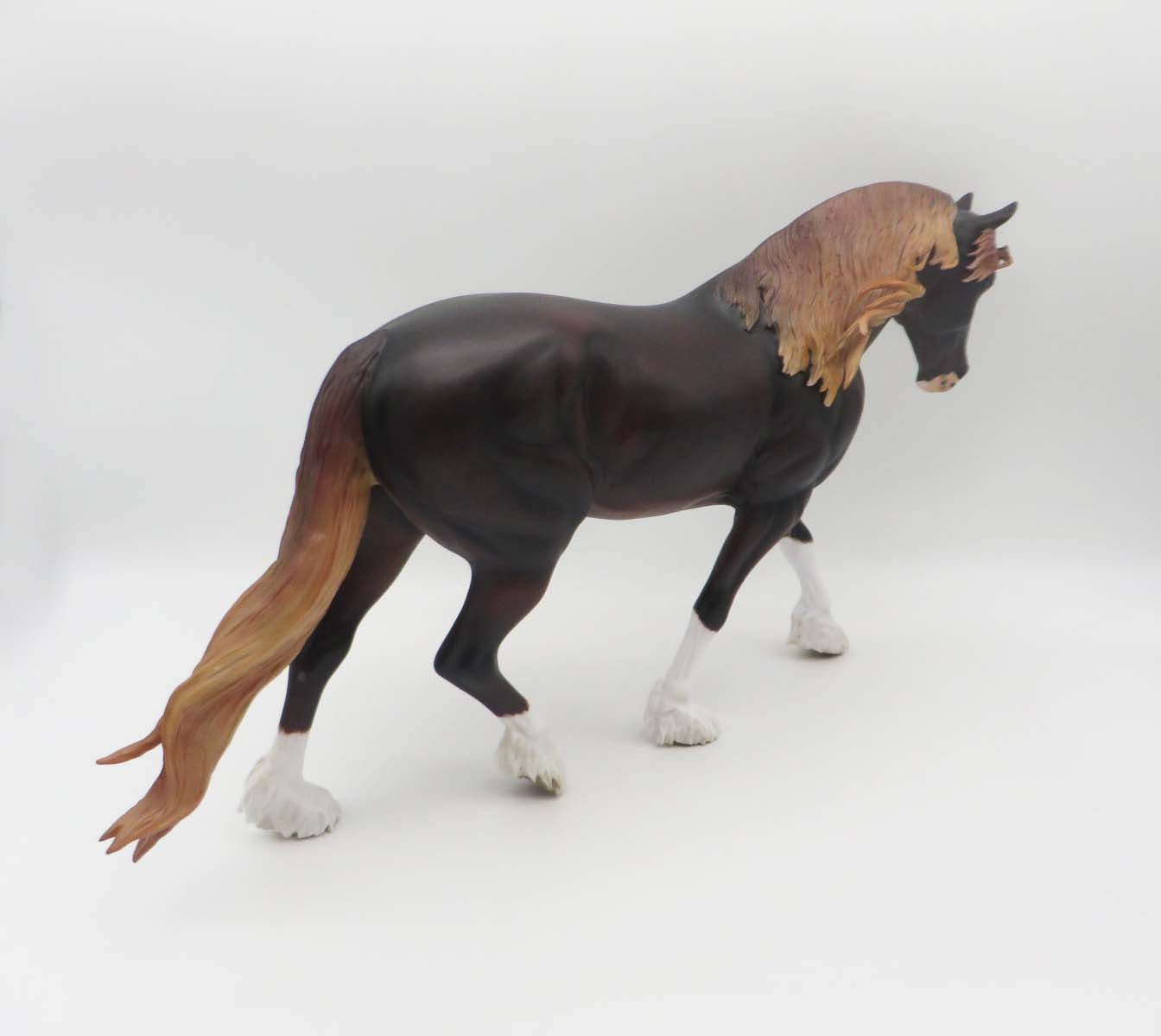 Solaire - OOAK - Liver Chestnut Irish Draft By Angela Marleau - Best Offers 4/24/23