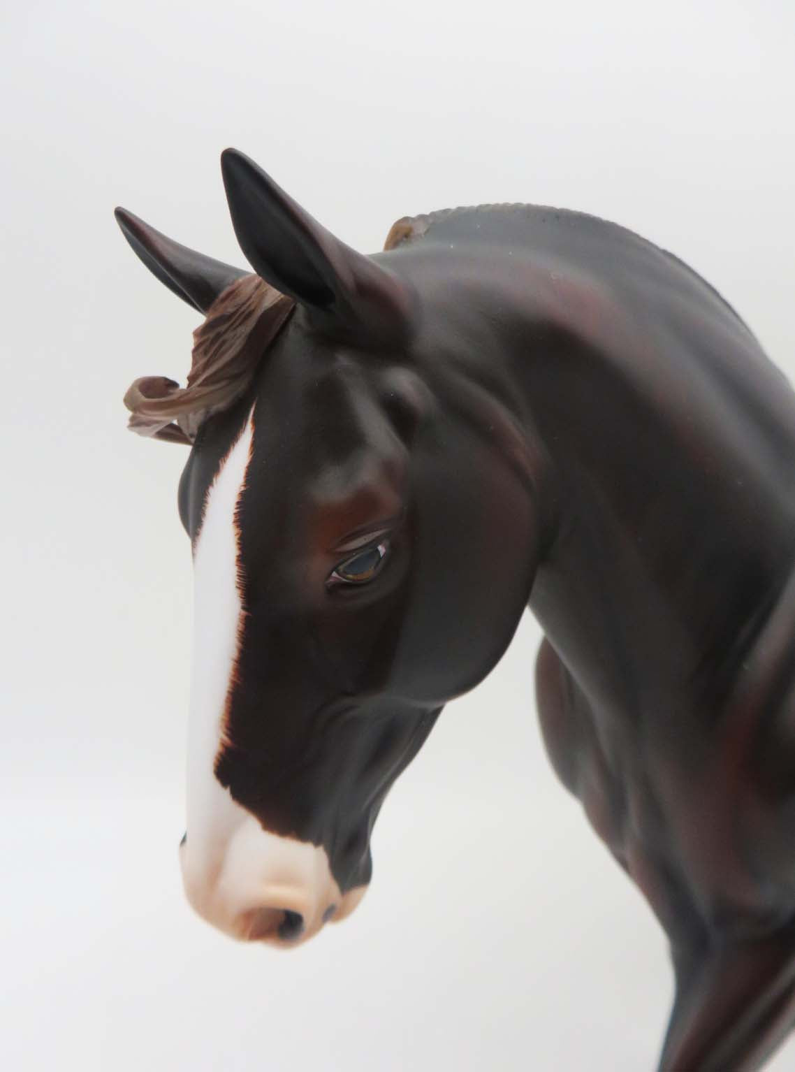 Solaire - OOAK - Liver Chestnut Irish Draft By Angela Marleau - Best Offers 4/24/23