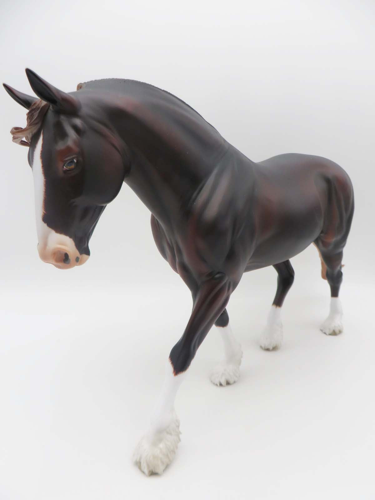 Solaire - OOAK - Liver Chestnut Irish Draft By Angela Marleau - Best Offers 4/24/23