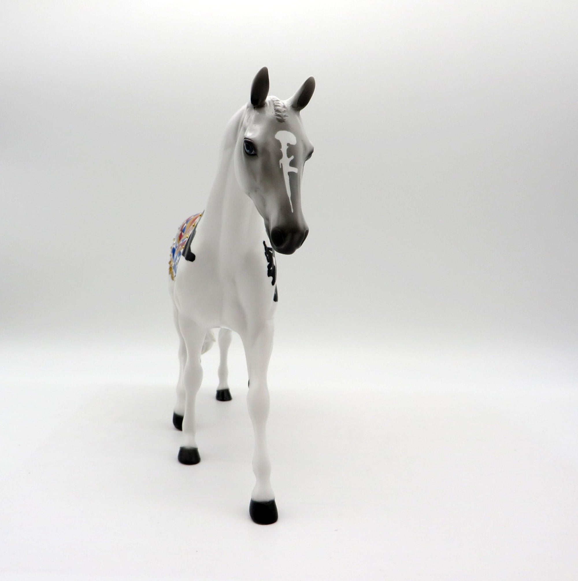 Some Gave All-OOAK Memorial Day Deco Pony Painted By Dawn Quick  5/28/21