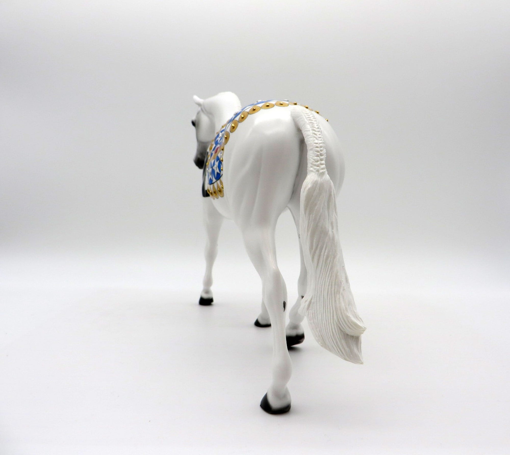 Some Gave All-OOAK Memorial Day Deco Pony Painted By Dawn Quick  5/28/21