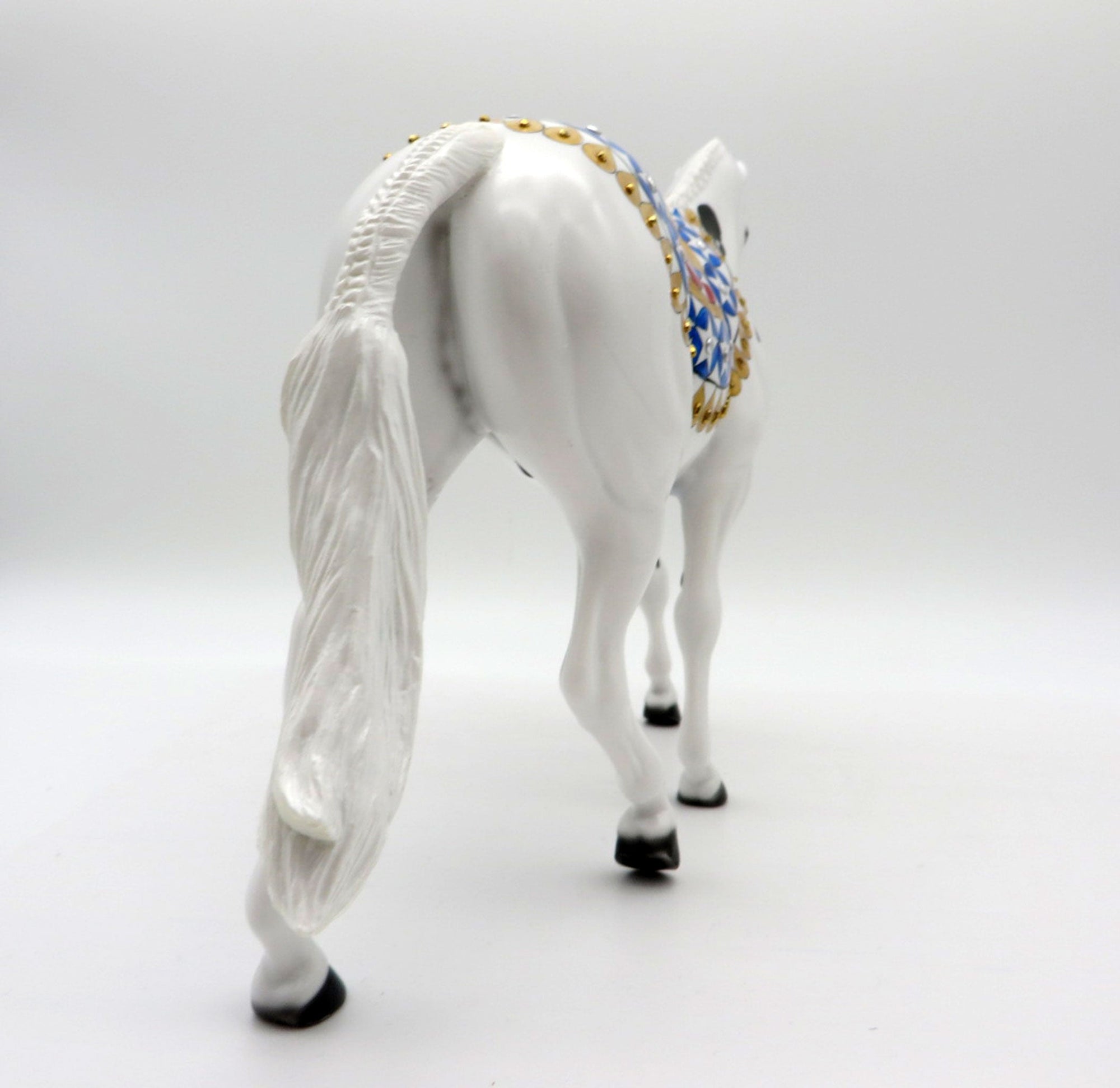 Some Gave All-OOAK Memorial Day Deco Pony Painted By Dawn Quick  5/28/21