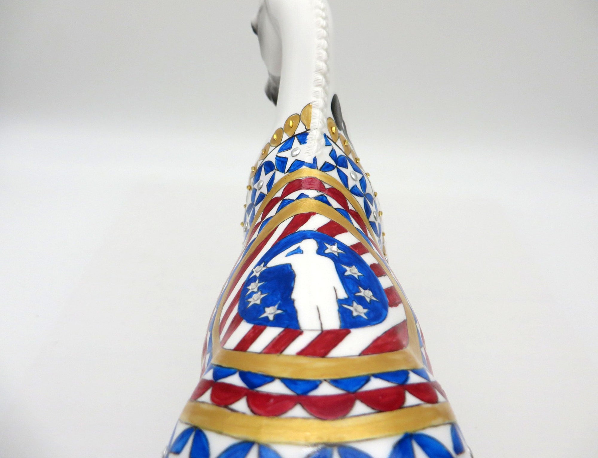 Some Gave All-OOAK Memorial Day Deco Pony Painted By Dawn Quick  5/28/21