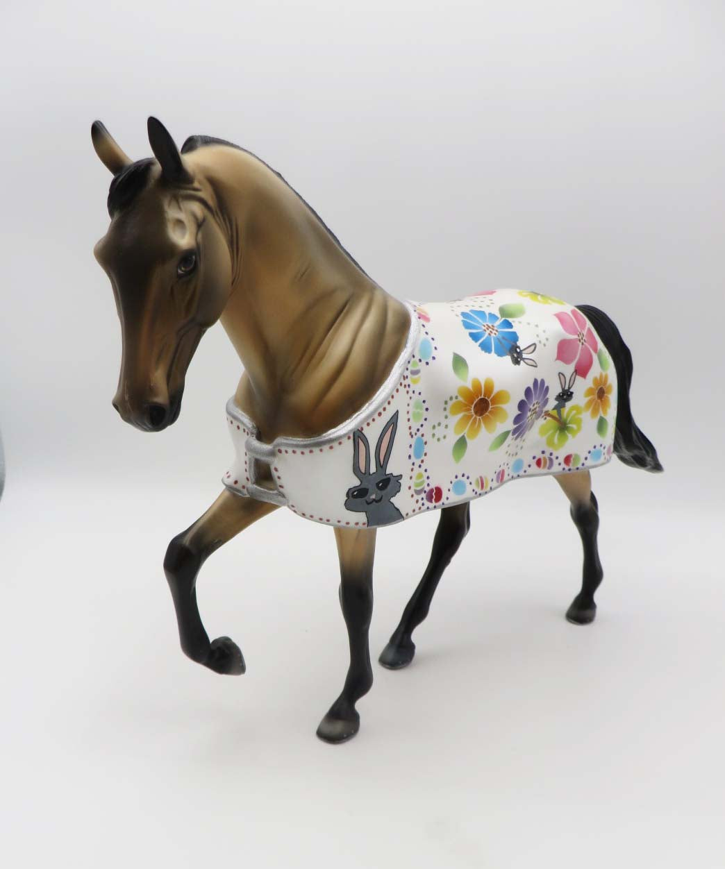 Some Bunny&#39;s Hiding  - OOAK - Blanketed Tennesse Walking Horse By Dawn Quick - Best Offer 4/10/23