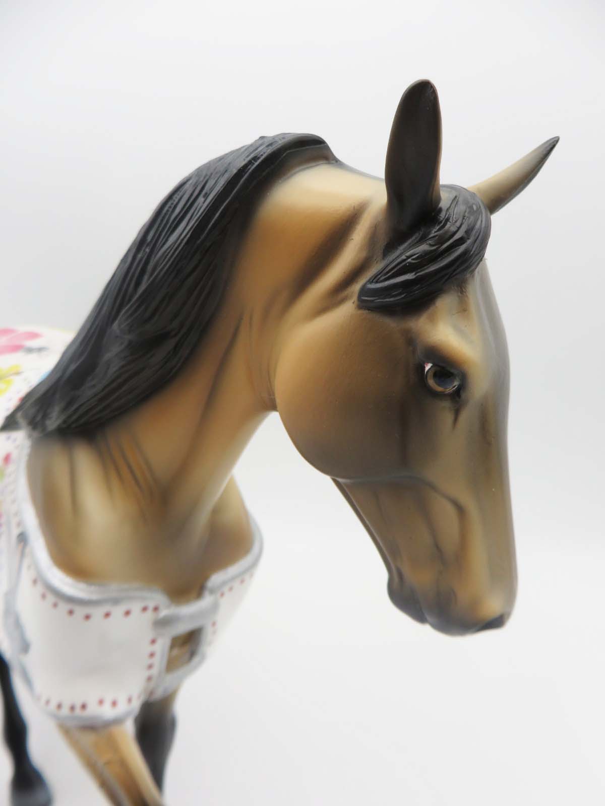 Some Bunny&#39;s Hiding  - OOAK - Blanketed Tennesse Walking Horse By Dawn Quick - Best Offer 4/10/23