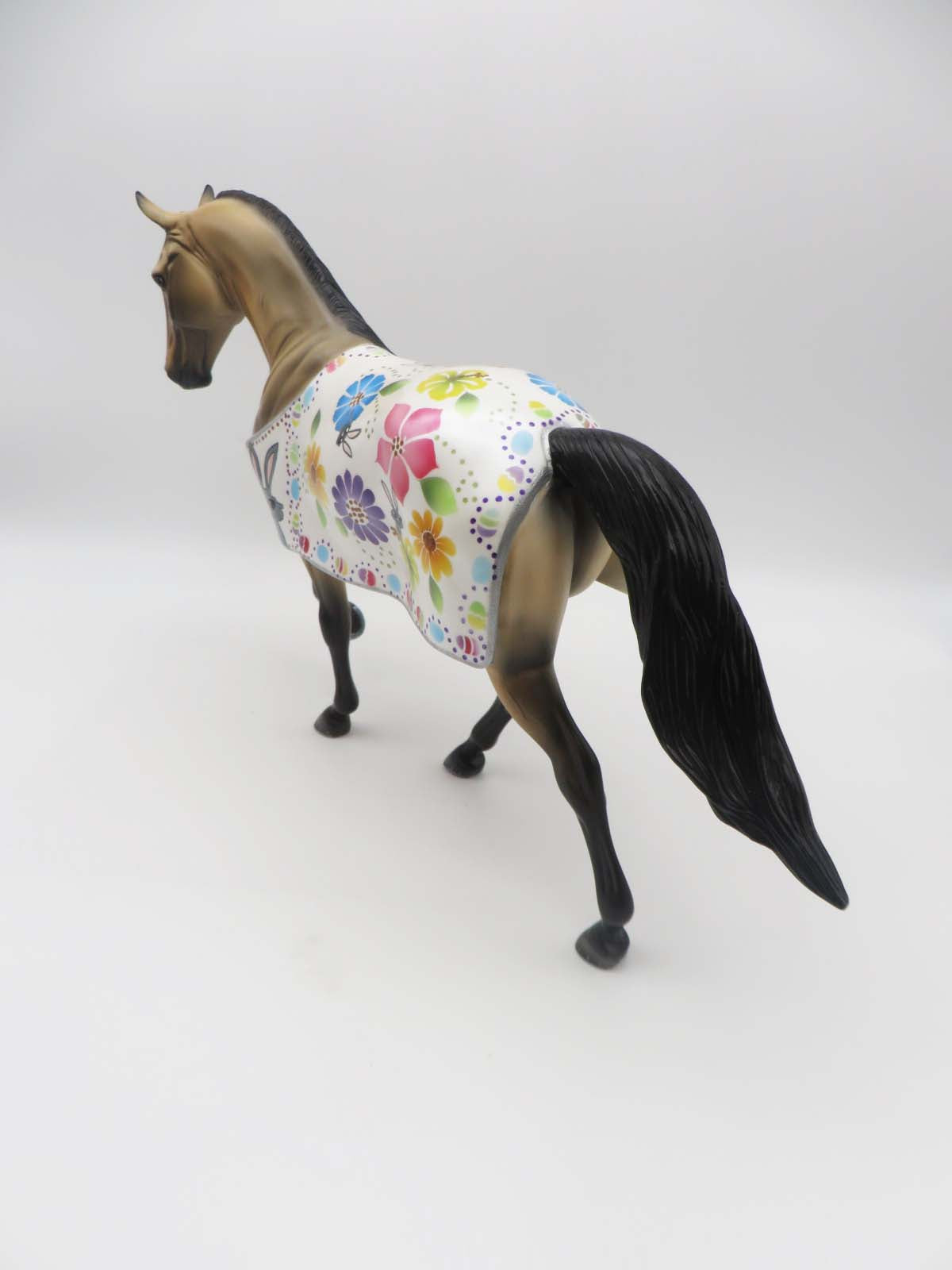Some Bunny&#39;s Hiding  - OOAK - Blanketed Tennesse Walking Horse By Dawn Quick - Best Offer 4/10/23