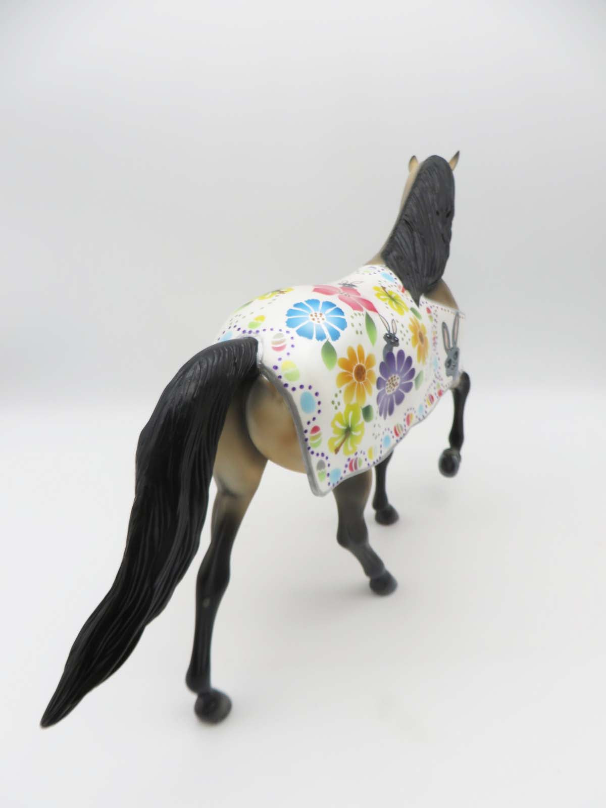 Some Bunny&#39;s Hiding  - OOAK - Blanketed Tennesse Walking Horse By Dawn Quick - Best Offer 4/10/23
