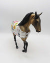 Some Bunny&#39;s Hiding  - OOAK - Blanketed Tennesse Walking Horse By Dawn Quick - Best Offer 4/10/23