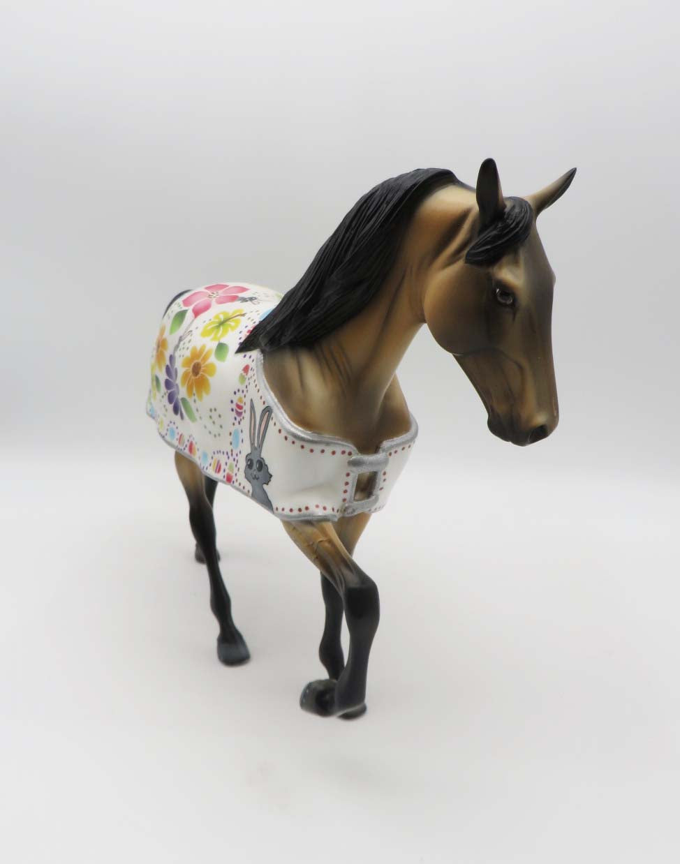 Some Bunny&#39;s Hiding  - OOAK - Blanketed Tennesse Walking Horse By Dawn Quick - Best Offer 4/10/23