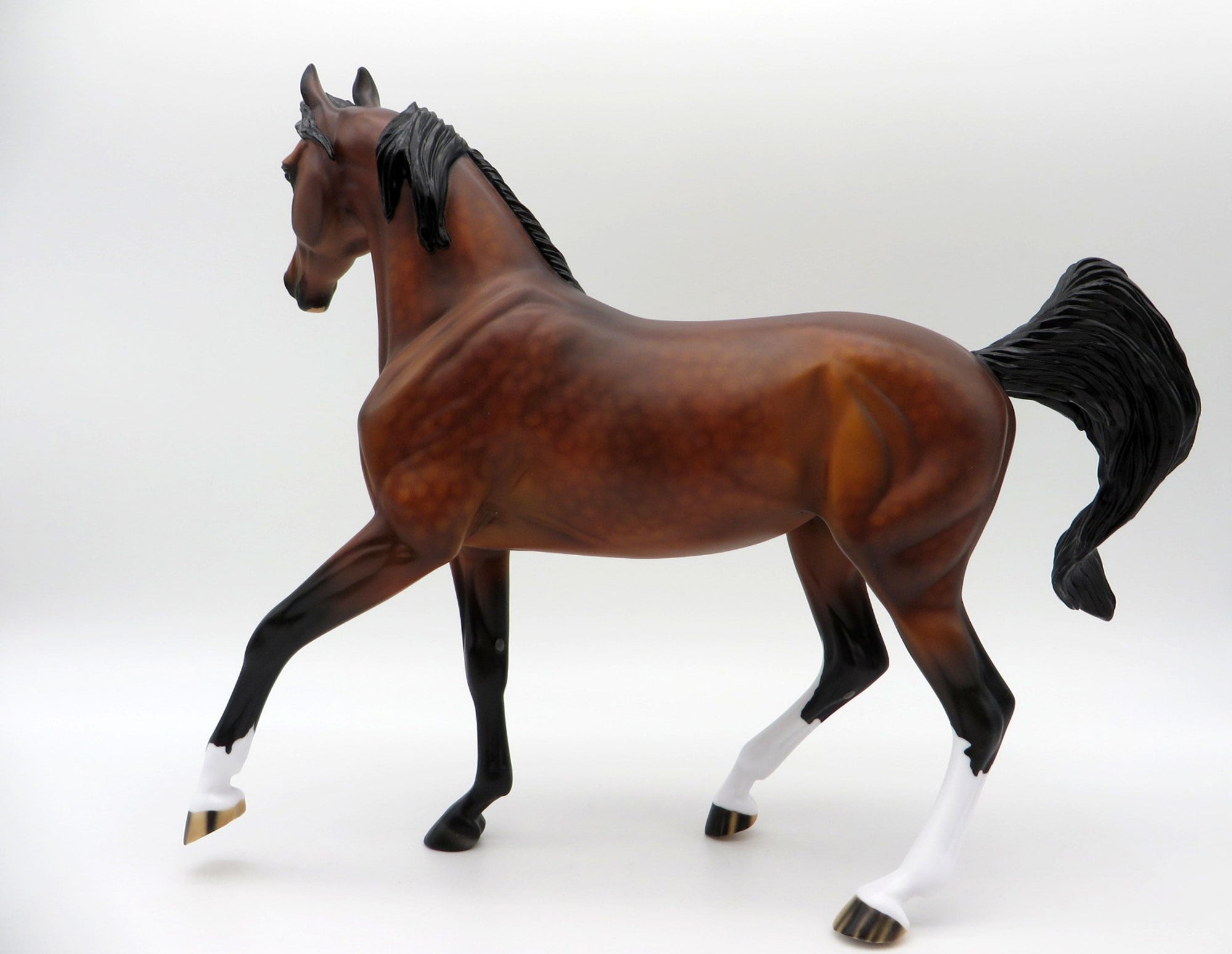 Sonata-OOAK Dapple Bay Arabian Mare SHCF 2021