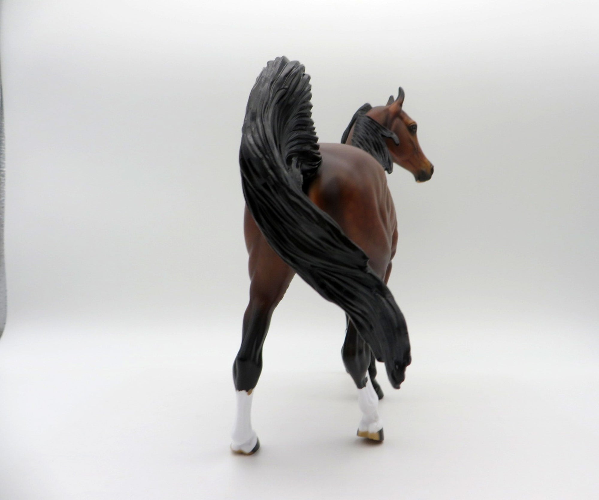 Sonata-OOAK Dapple Bay Arabian Mare SHCF 2021