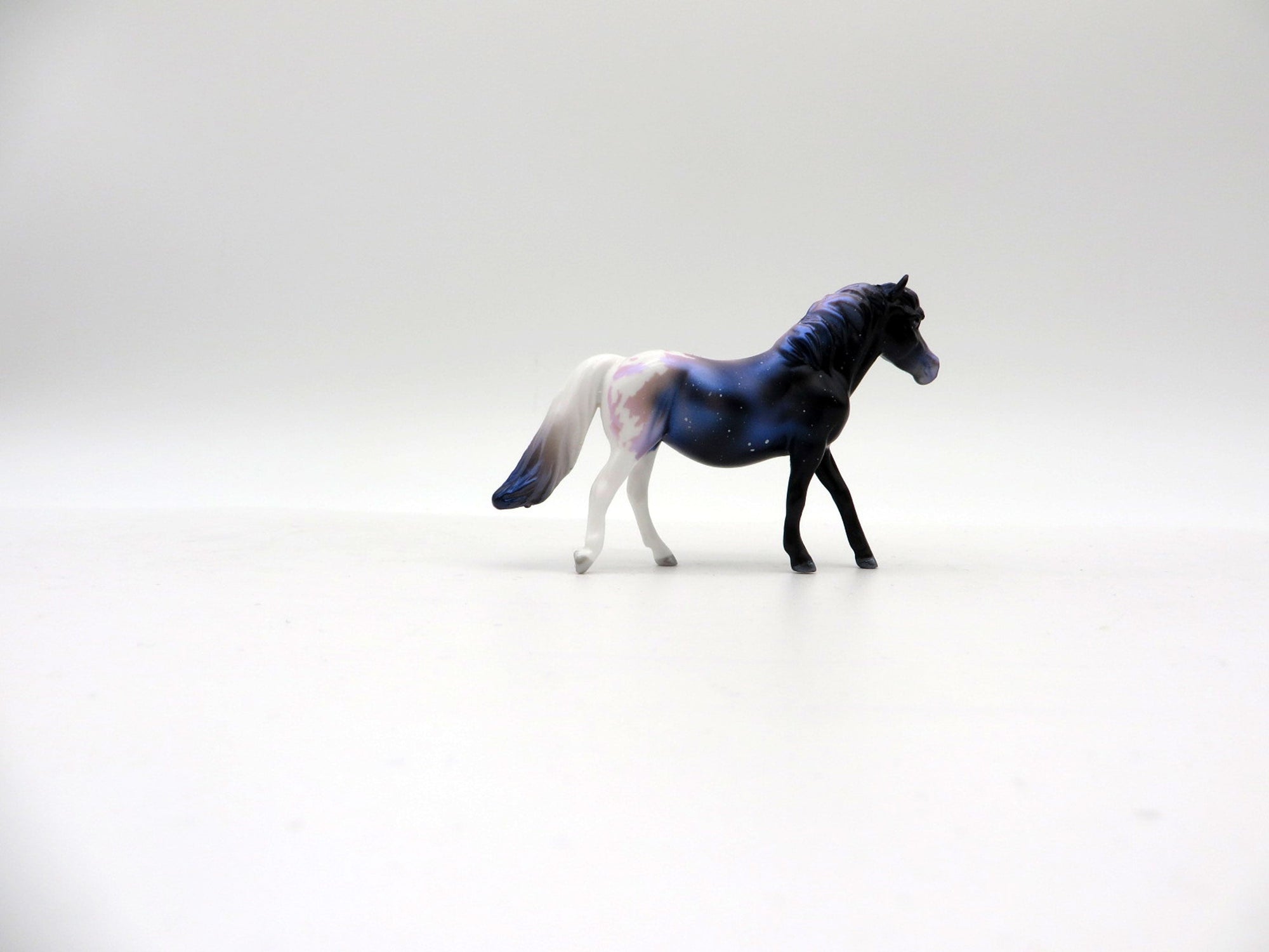 Space Cowgirl-OOAK Pony Deco Painted By Ellen Robbins  5/28/21