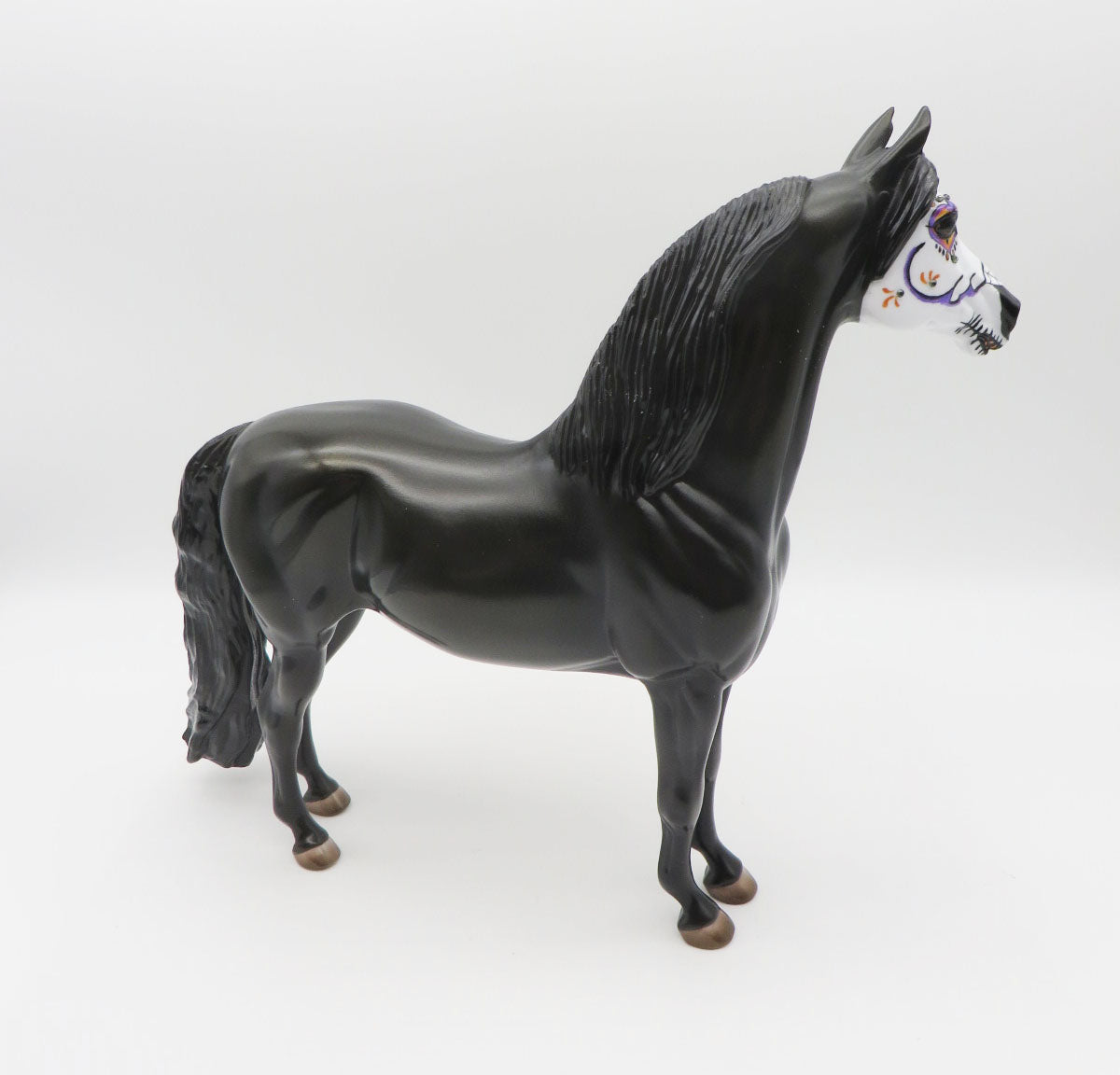 Spiders and Spells - OOAK - Sugar Skull Morgan with Bling - Painted By Ashley Palmer - MM22