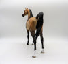 Spirit-OOAK Buckskin Arabian Painted By Dawn Quick  5/21/21