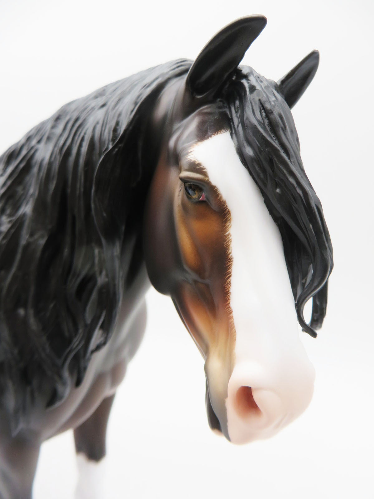 Spirit of Giving - BEST OFFER - OOAK - Dark Bay Heavy Drafter By Carrie Keller- Christmas Tails 2022 - CT22