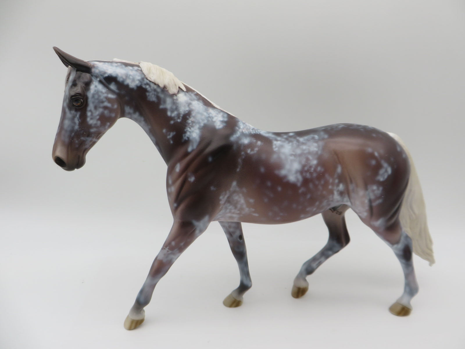 Spotish - OOAK Roan Pony By Dawn Quick  P&C 23