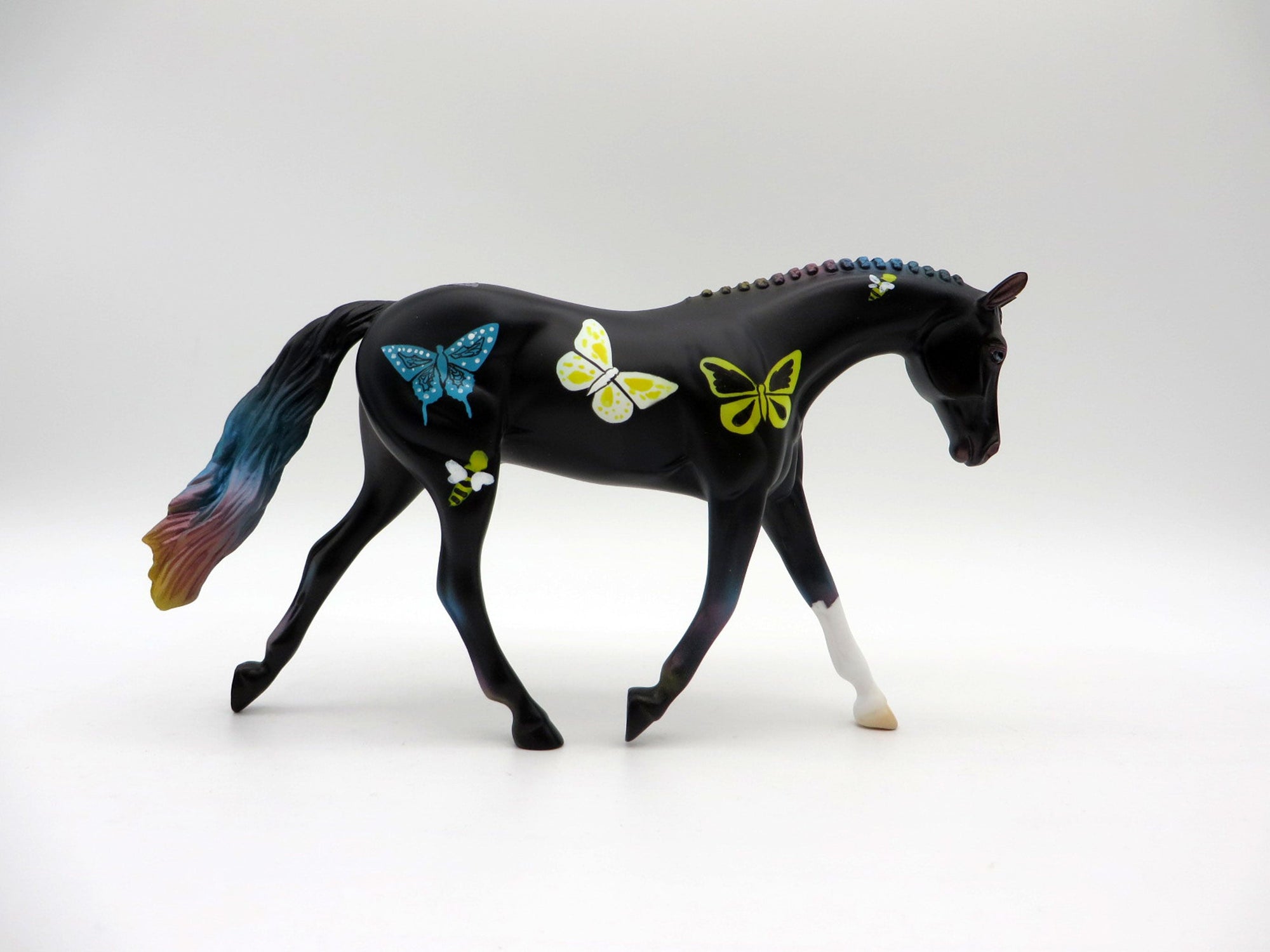 Spread Kindness-OOAK Warmblood Pebbles Deco Painted By Jas Fanning  6/4/21