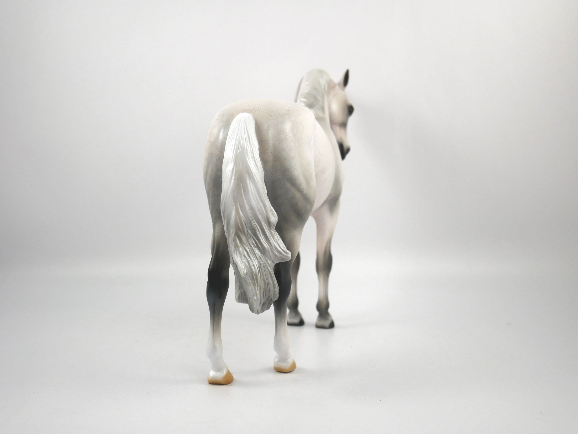 Stadium-OOAK Fleabit Andalusian Painted by Audrey Dixon SB21